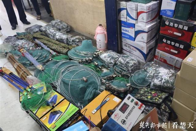 切断源头！武汉市多部门联合严打禁用渔具销售